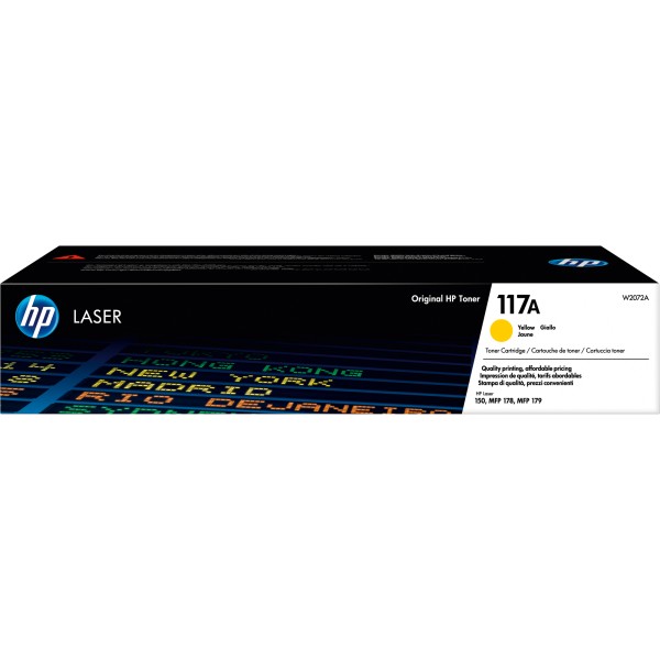 HP Toner W2072A Nr.117A 700Seiten gelb