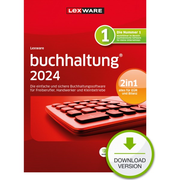 Lexware Buchhaltung 2024 08848-2044 Software Lizenz