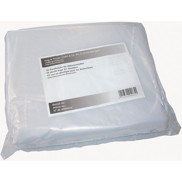 IDEAL Abfallsack 9000410 für Aktenvernichter 200l 50 St./Pack.