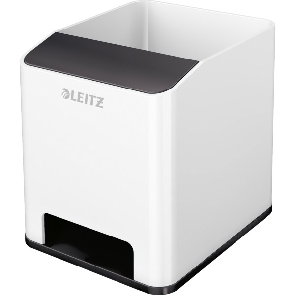 Leitz Stifteköcher WOW 53631095 weiß/schwarz