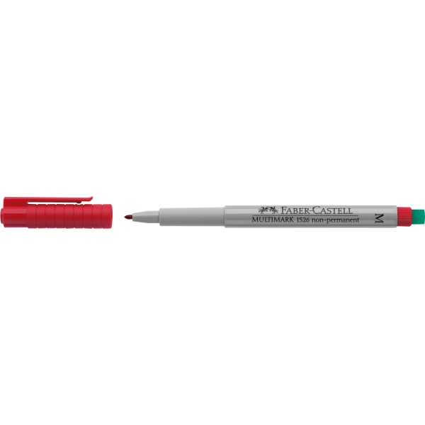 Faber-Castell Folienschreiber MULTIMARK 152621 1mm rot