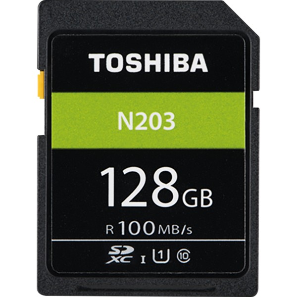 TOSHIBA Speicherkarte SDXC THN-N203N1280E4 C10 UHS-I 128GB
