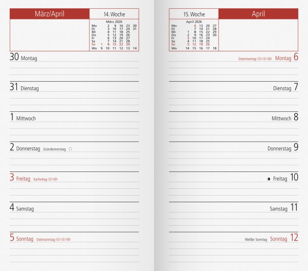Rido Ersatzkalender 7012111, TM15
