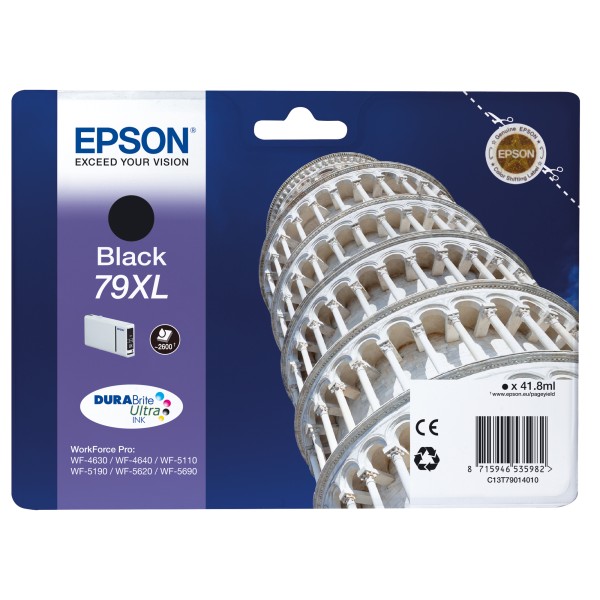 Epson Tintenpatrone C13T79014010 79XL 2.600Seiten schwarz