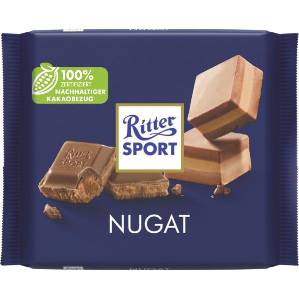 Ritter Sport Schokolade Nougat 29198 100g