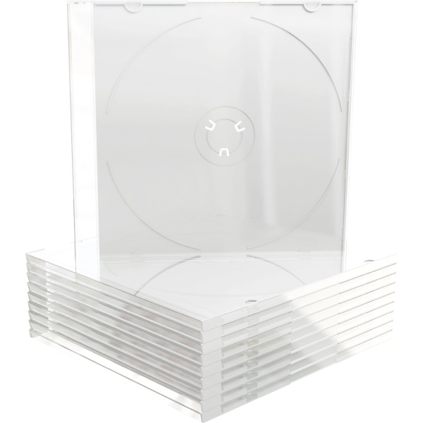 MediaRange CD-Hülle Slimcase BOX32-T tr 10 St./Pack.