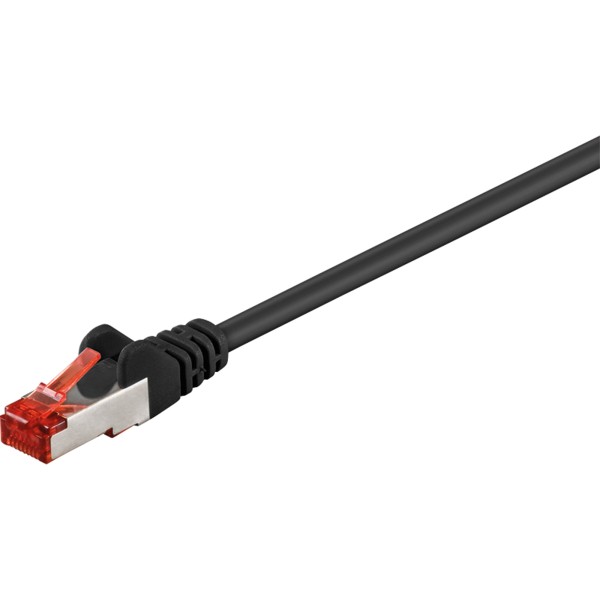 Goobay Netzwerkkabel 68700 Cat 6 5m schwarz