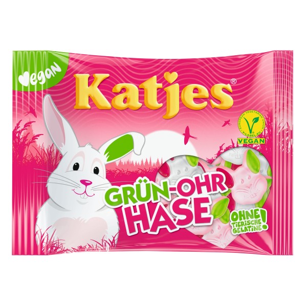 Katjes Fruchtgummi Grün-Ohr Hase 175g