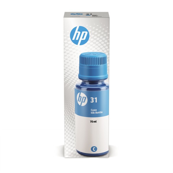 HP Tintenflasche 1VU26AE Nr.31 70ml cyan