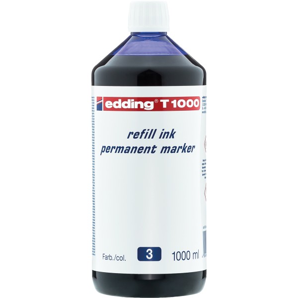 edding Nachfülltusche T1000 4-T1000003 1.000ml blau