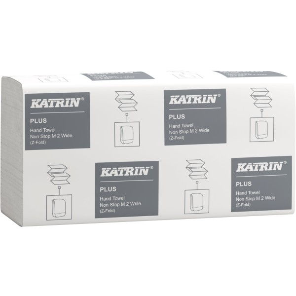 Katrin Papierhandtuch Plus Non Stop M2 wide 61587 2lg. ws 2.400Bl.