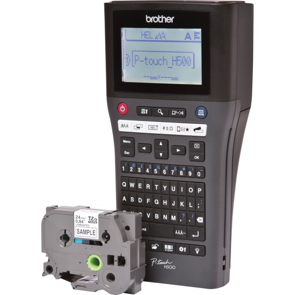 P-touch Beschriftungsgerät PTH500ZG1 TZe 3,5-24mm sw