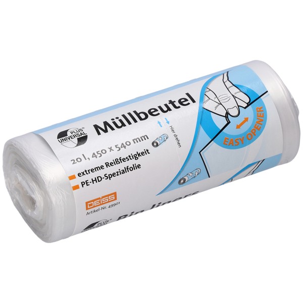 UNIVERSAL PLUS Müllbeutel 49901 20l tr 50St.