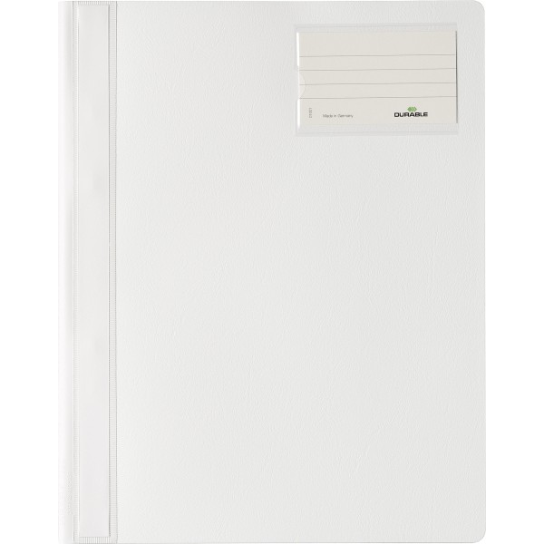 DURABLE Schnellhefter 250002 DIN A4 Polyethylen weiß