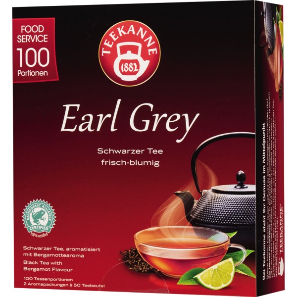 Teekanne Tee Earl Grey 7026 100 St./Pack.