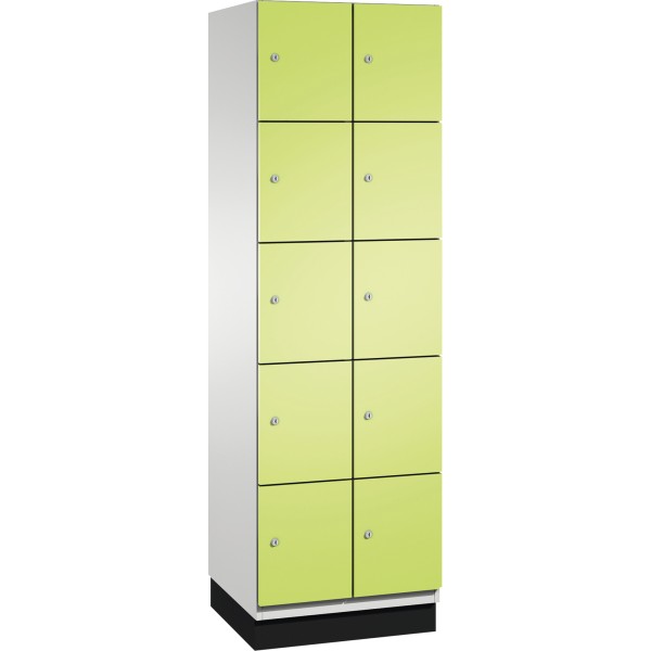 C+P Fächerschrank 4510420S10013 Sockel 10Fächer B600mm lgr/cgn