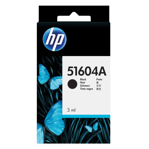 HP Tintenpatrone 51604A 500Seiten 3ml schwarz
