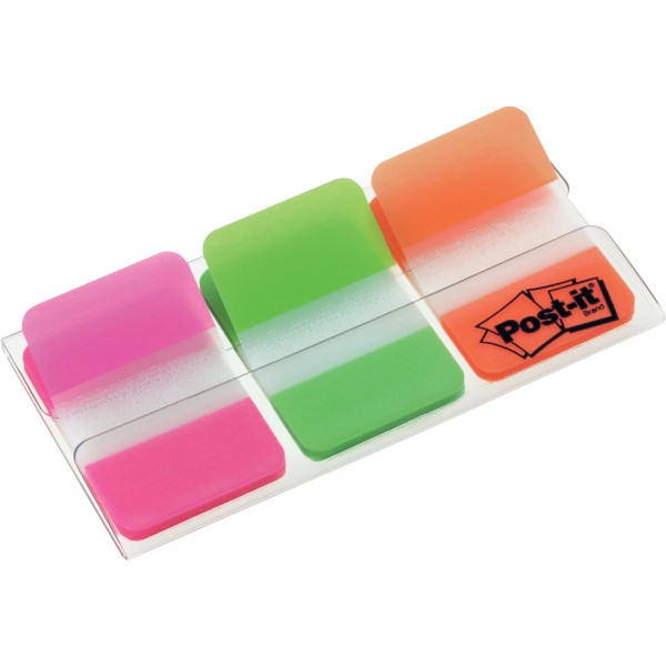 Post-it Haftstreifen Index Strong 686-PGO 22Blatt sortiert 3 St./Pack