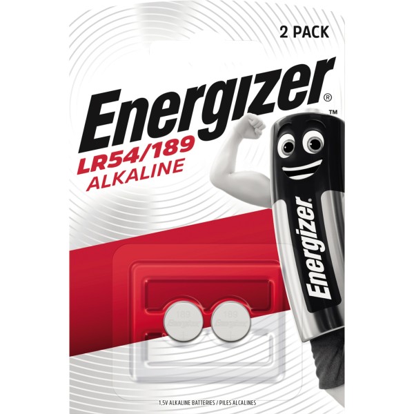 Energizer Knopfzelle LR54/189 E301536700 Alkali 2 St./Pack.