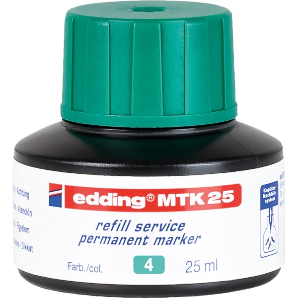 edding Nachfülltusche MTK 25 4-MTK25004 25ml grün