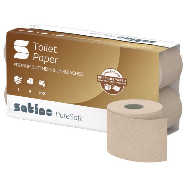 Satino Toilettenpapier PureSoft 076980 8 St./Pack.