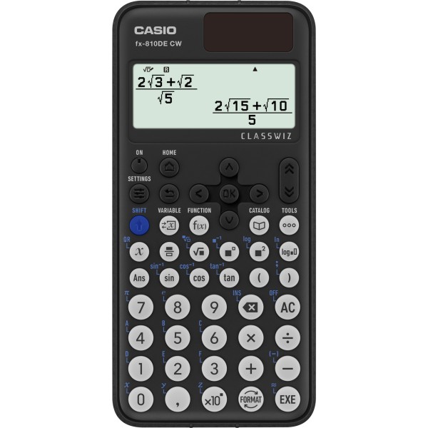 Casio Schulrechner FX-810DECW-W-ET ClassWiz