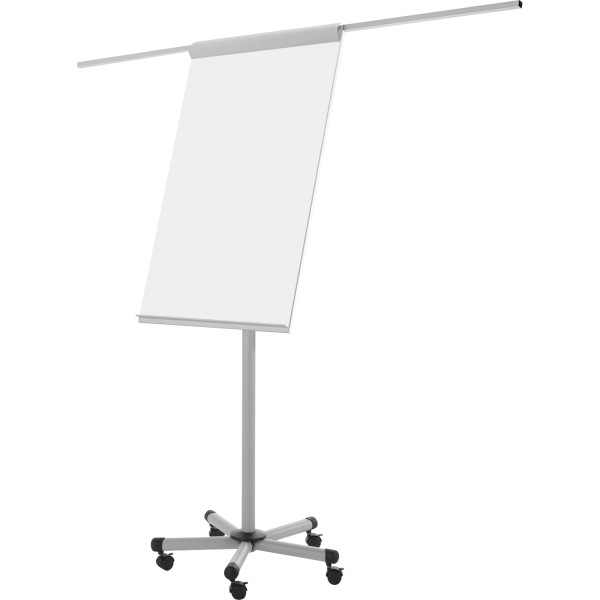 Bi-office Flipchart EA4806136 ausziehbar magnetisch 70x100 grau