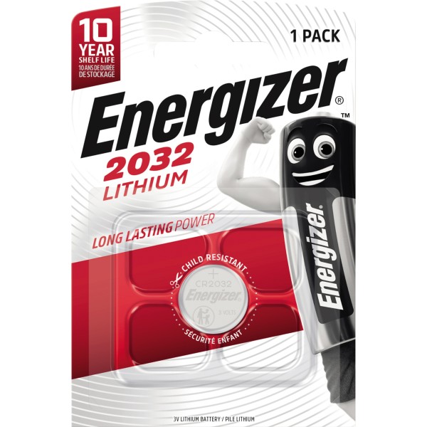 Energizer Spezialzelle Lithium CR 2032 E301021300