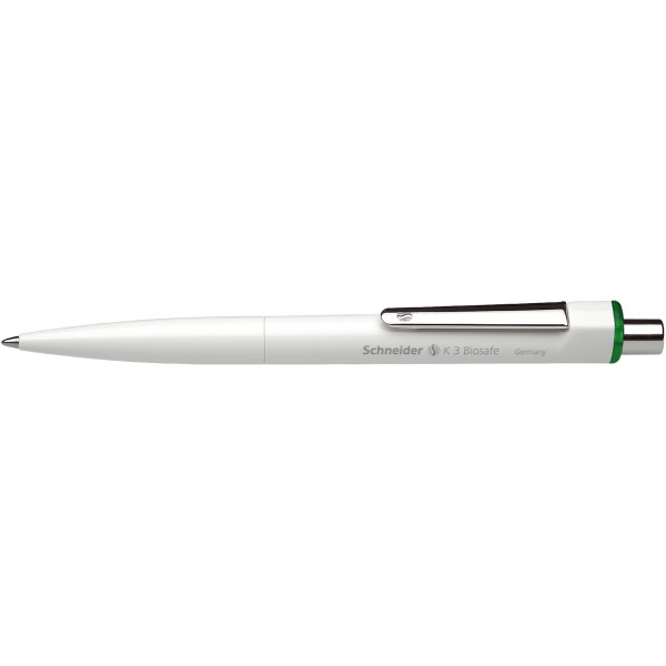 Schneider Druckkugelschreiber K3 Biosafe 3274 M 0,6mm grün