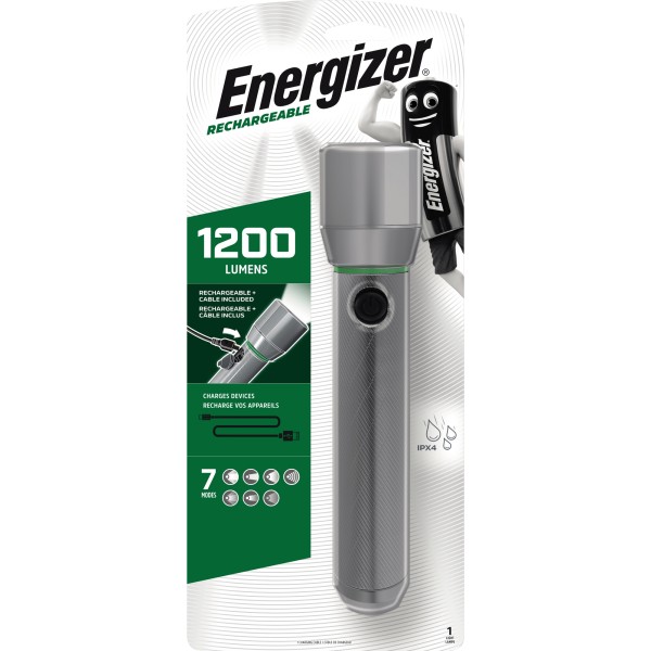 Energizer Taschenlampe Vision HD Focus E301528002 Rechargeable