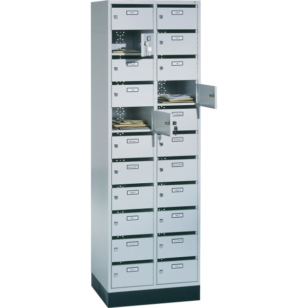 C+P Verteilerschrank 8170211S10007 22Fächer lgr/lgr