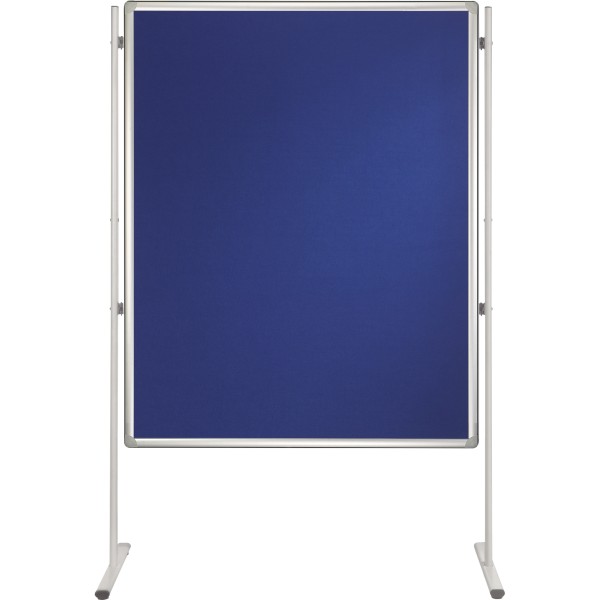 Franken Stellwandtafel PRO SFD800303 120x90cm lack./Filz bl