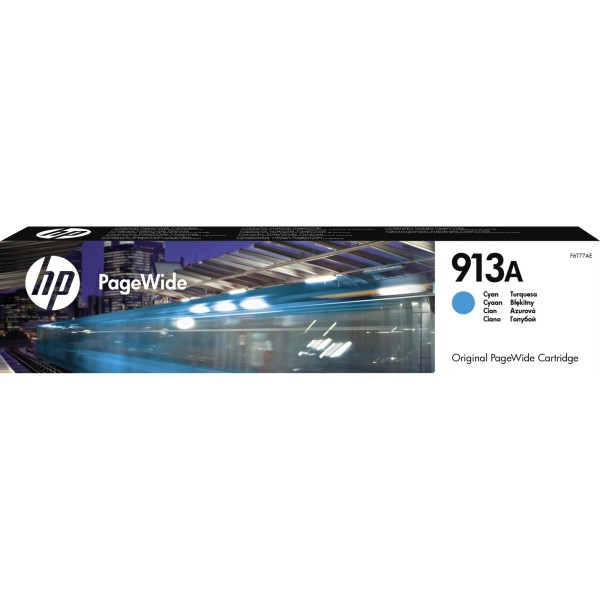 HP Tintenpatrone F6T77AE 913A 3.000Seiten cyan