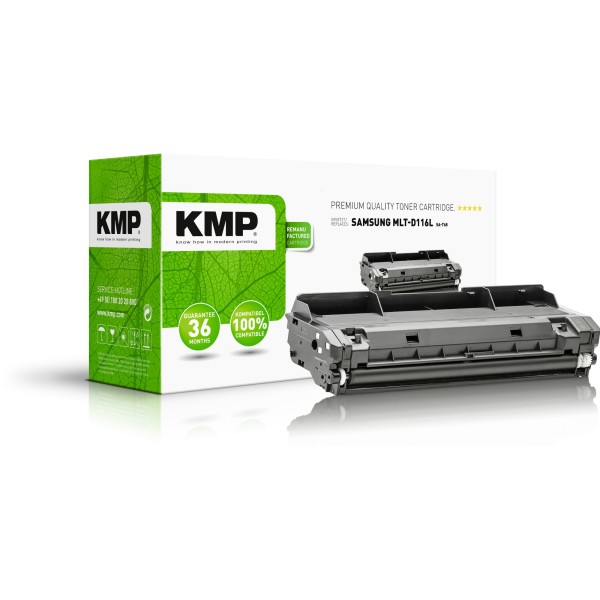 KMP Toner 3515,3000 SA-T68 wie Samsung MLT-D116L 3.000S. schwarz