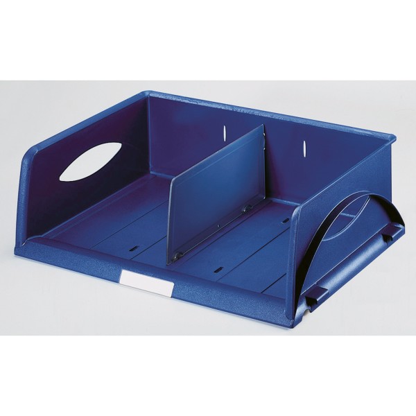 Leitz Briefablage Sorty 52300035 DIN A4/C4 quer PS blau