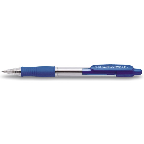 PILOT Kugelschreiber Super Grip F 2028003 Druckmechanik Mine blau