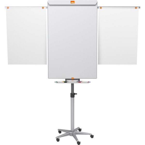 Nobo Flipchart Piranha mobil 1901920 70x100cm Sternfuß silber