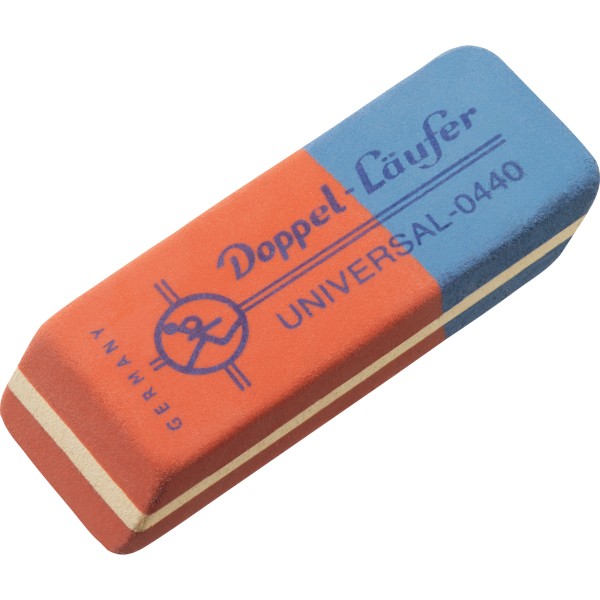 LÄUFER Doppelradierer Universal 04400 f. Blei- Farbkopierst.+Tinte