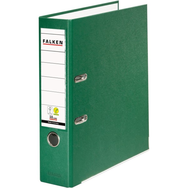 Falken Ordner S80 09984055 DIN A4 80mm PP grün