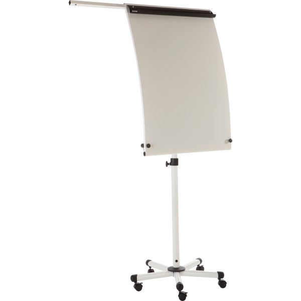 Bi-office Flipchart EA4822016 mobil Papierrolle 70x100 grau