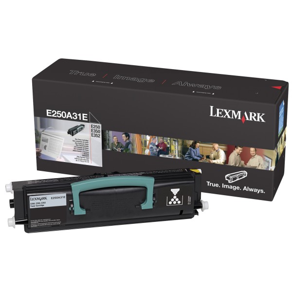 Lexmark Toner E250A31E 3.500Seiten schwarz