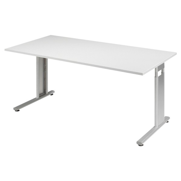 Geramöbel Schreibtisch Flex S-617103-LS 160x80x68-82cm l.gr/si