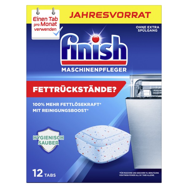 FINISH Spülmaschinenreiniger 3267386 Tabs 12St.