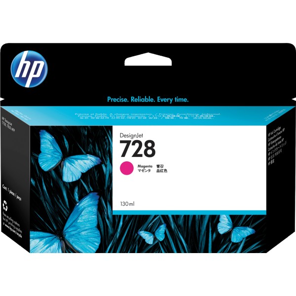 HP Tintenpatrone Nr.728 F9J66A HC 130ml magenta