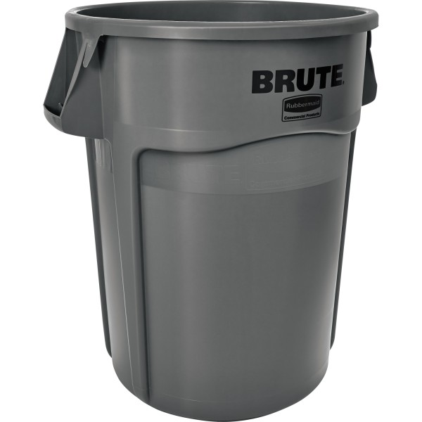 Rubbermaid Abfallbehälter BRUTE FG264360GRAY 167l PP grau