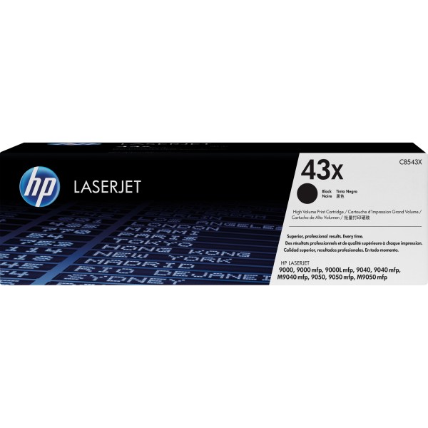 HP Toner C8543X 43X 30.000Seiten schwarz