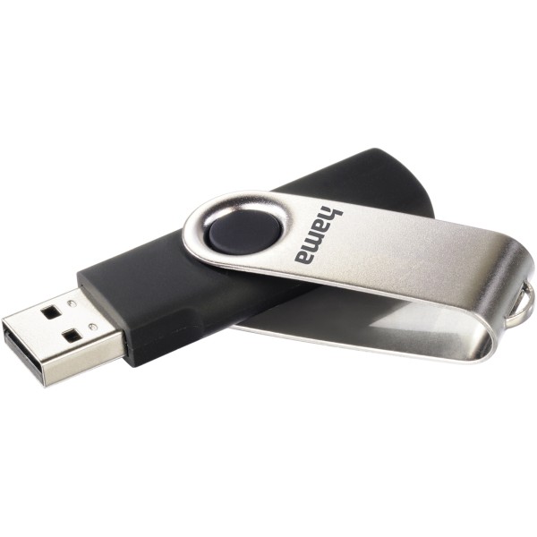 Hama USB-Stick FlashPen Rotate 00090891 8GB USB2.0 sw/si