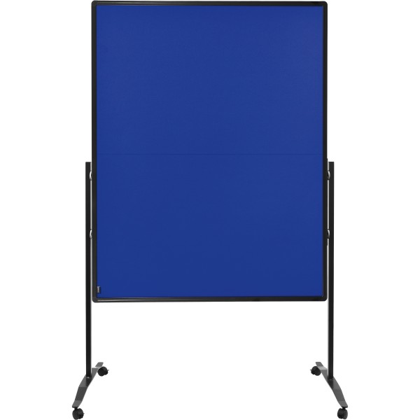 Legamaster Moderationswand 7-205410 120x150cm klappbar Filz marineblau