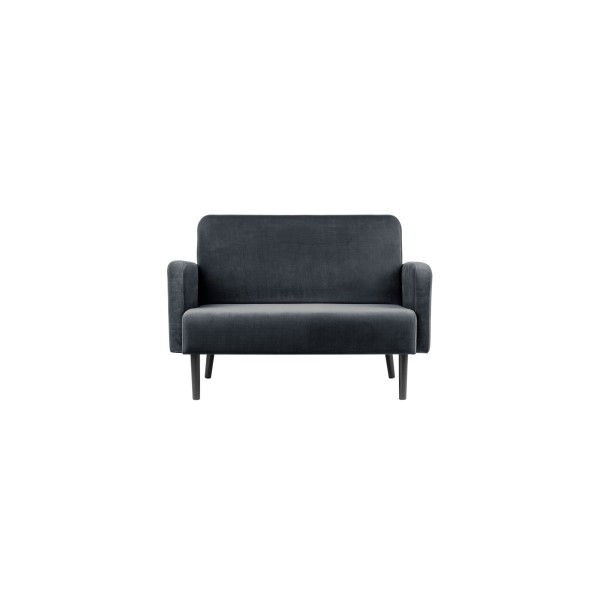 Paperflow Sofa LISBOA LC2PV.01.11 2Sitzer Samt sw/an