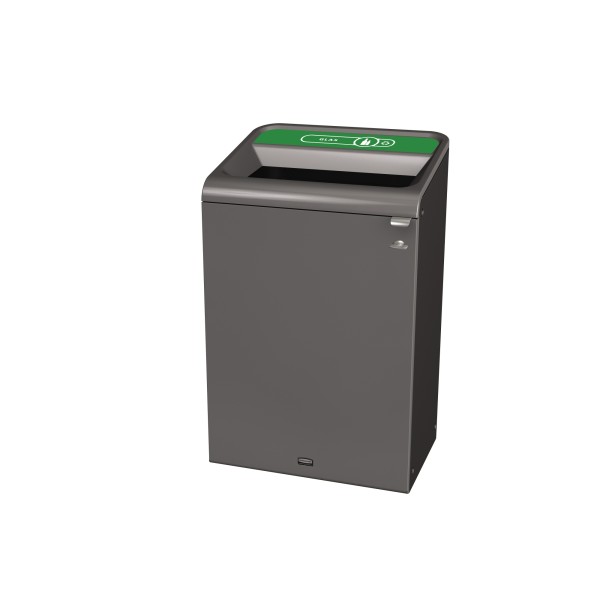 Rubbermaid Recyclingstation 2154778 125l Behältereinheit Glas gn